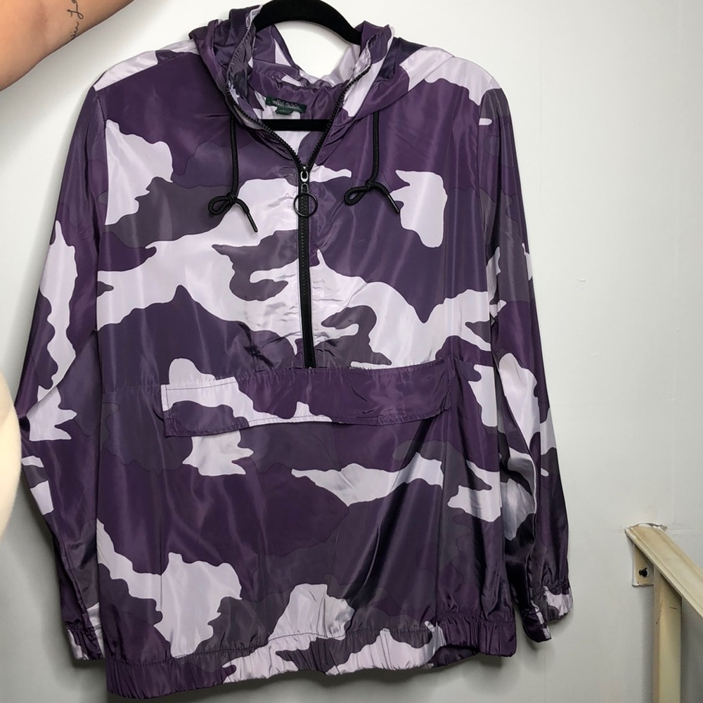 Camo Windbreaker